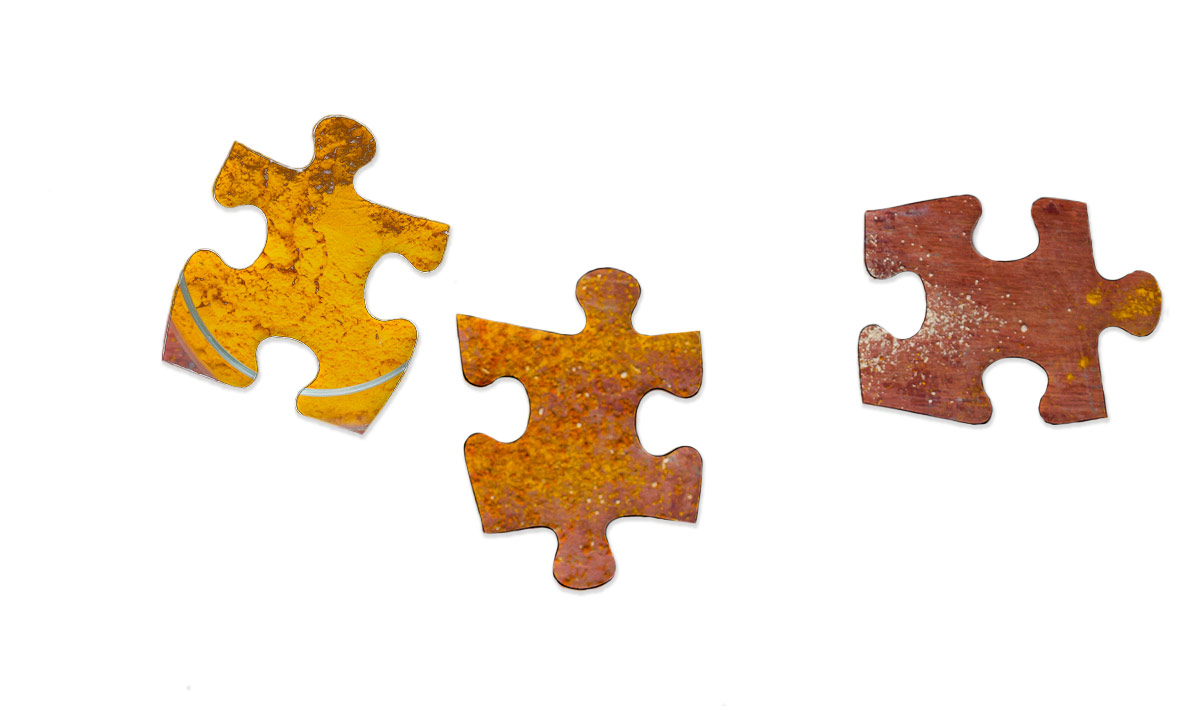 Abschlussbild DIE HOSTIE Teil 7 Puzzleteile